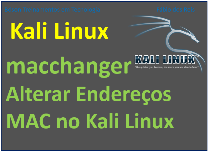 Alterar mac address no Linux com Kali Linux