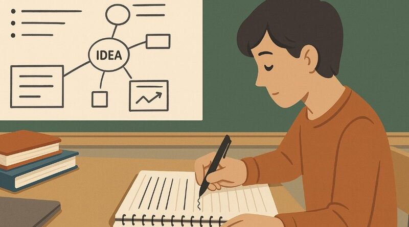 Anotações em sala de aula para aprendizagem mais eficiente