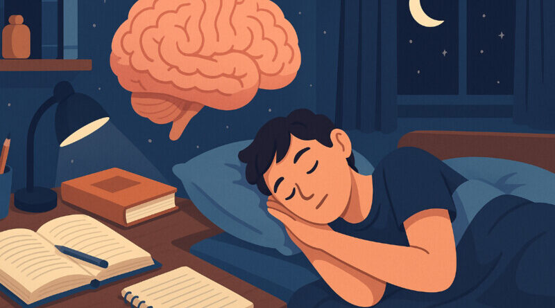 O sono é muito importante para consolidação da aprendizagem