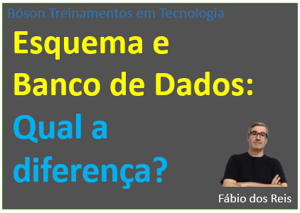 Qual a diferença entre schema e database?