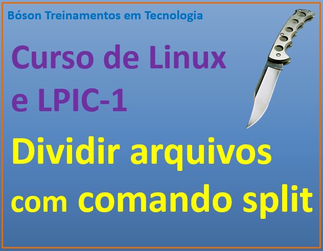 Dividir arquivos no linux com utilitário split