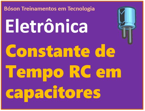 o que é a constante de tempo RC em capacitores