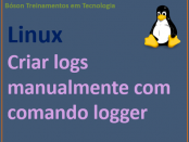 Criar logs com comando logger no Linux