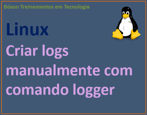Criar logs com comando logger no Linux