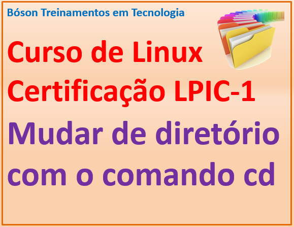 Como alterar o diretório atual com o comando cd