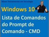 Prompt de comando do Windows 10 - lista de comandos