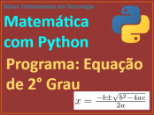 Equação do 2° Grau com Python