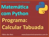 Como calcular tabuada usando Python