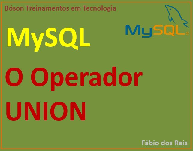 o operador union em mysql