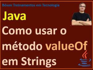 Como usar o método valueOf em Strings em Java