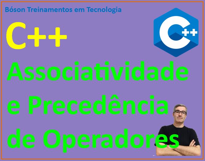 Associatividade e precedência dos operadores em C++