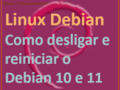 desligar e reiniciar o Linux Debian