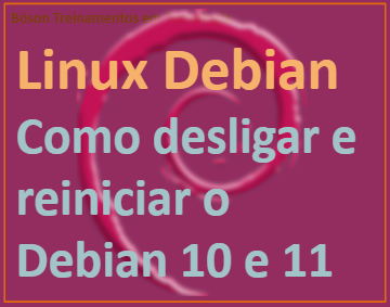 desligar e reiniciar o Linux Debian
