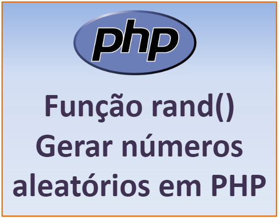 Como gerar números aleatórios em PHP coma função rand