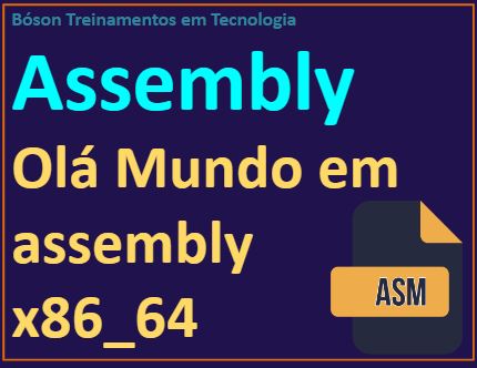 Programa olá mundo em assembly x86_64 para Linux