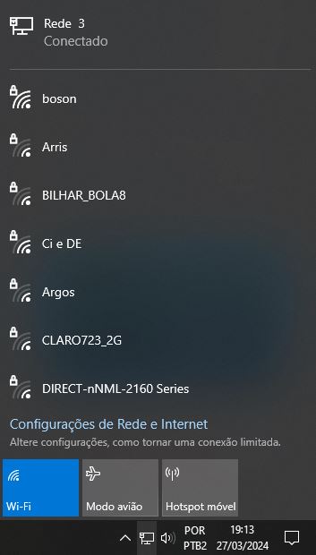 Endereço IP na rede cabeada do Windows