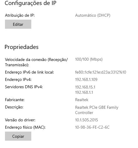 Descobrir o endereço IP de um computador com Windows