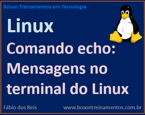 Mensagens no terminal do Linux com comando echo
