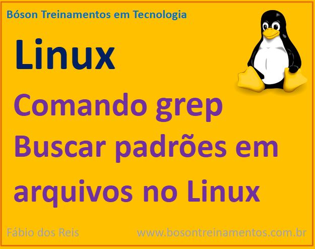 Procurar padrões em arquivos com grep no Linux
